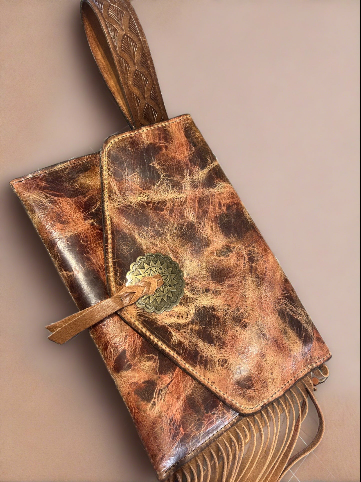 Western Wristlet Clutch