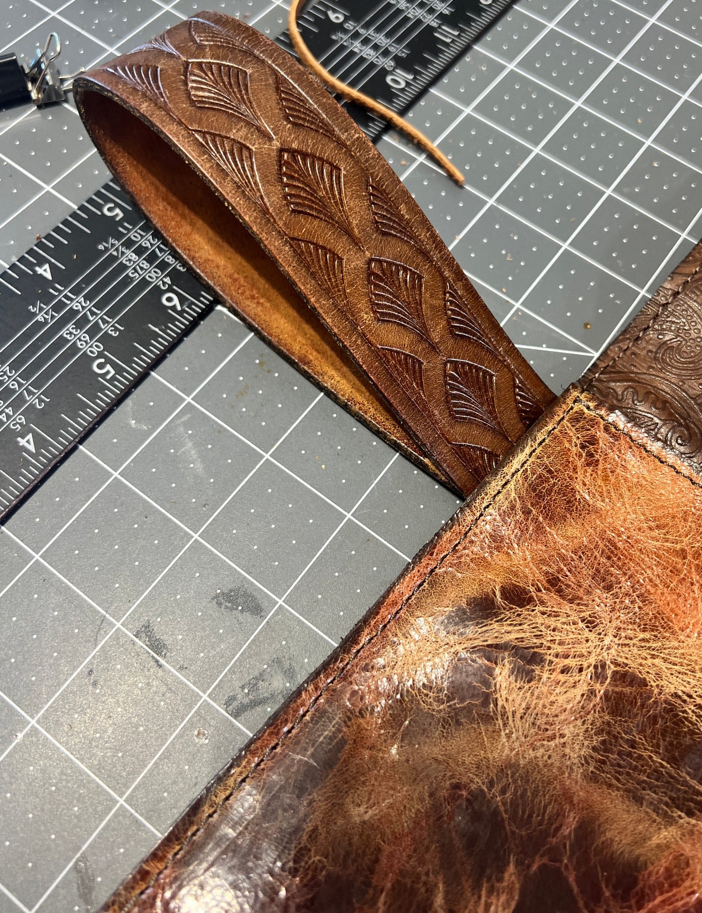 Western Wristlet Clutch