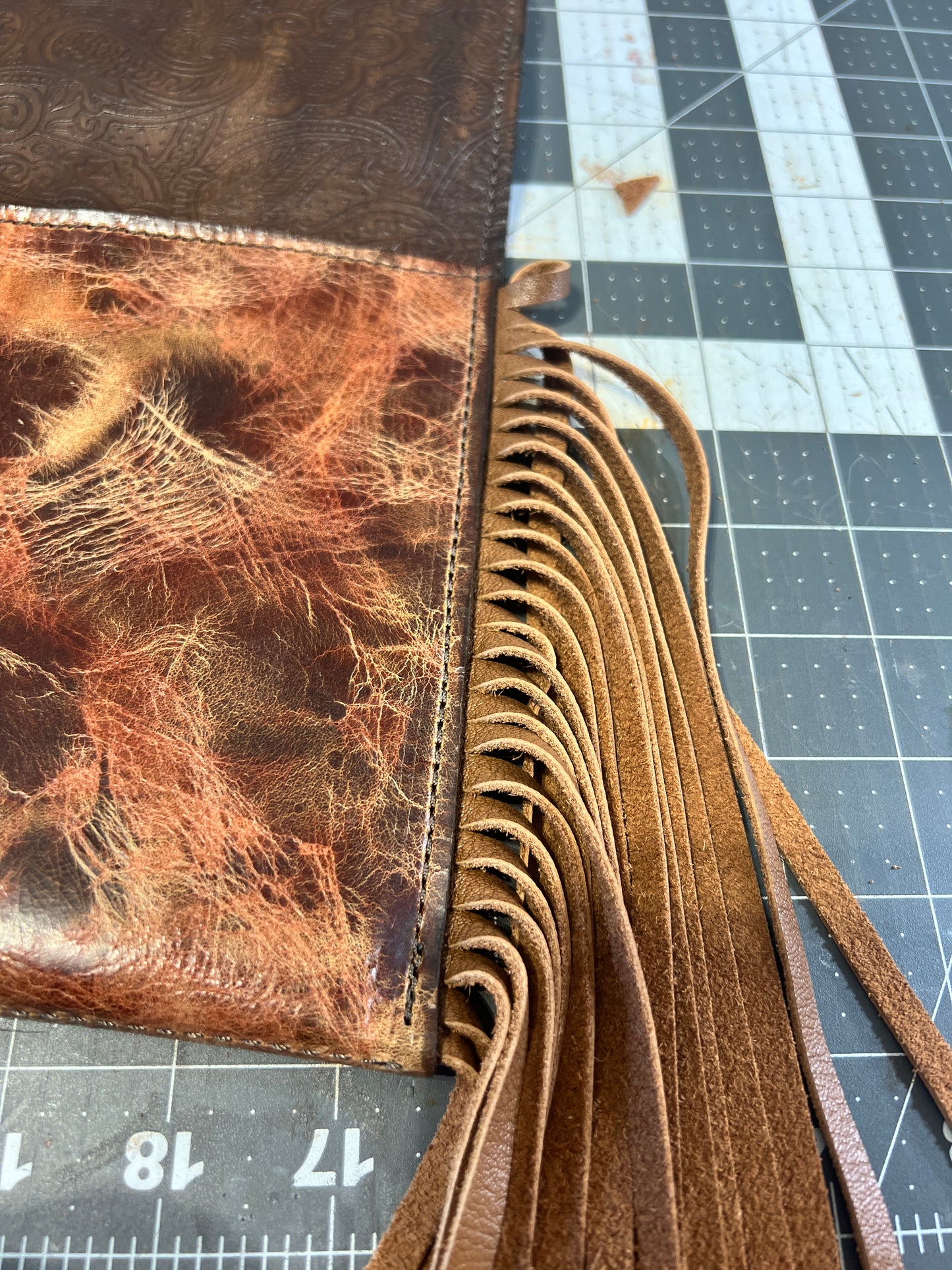 Western Wristlet Clutch