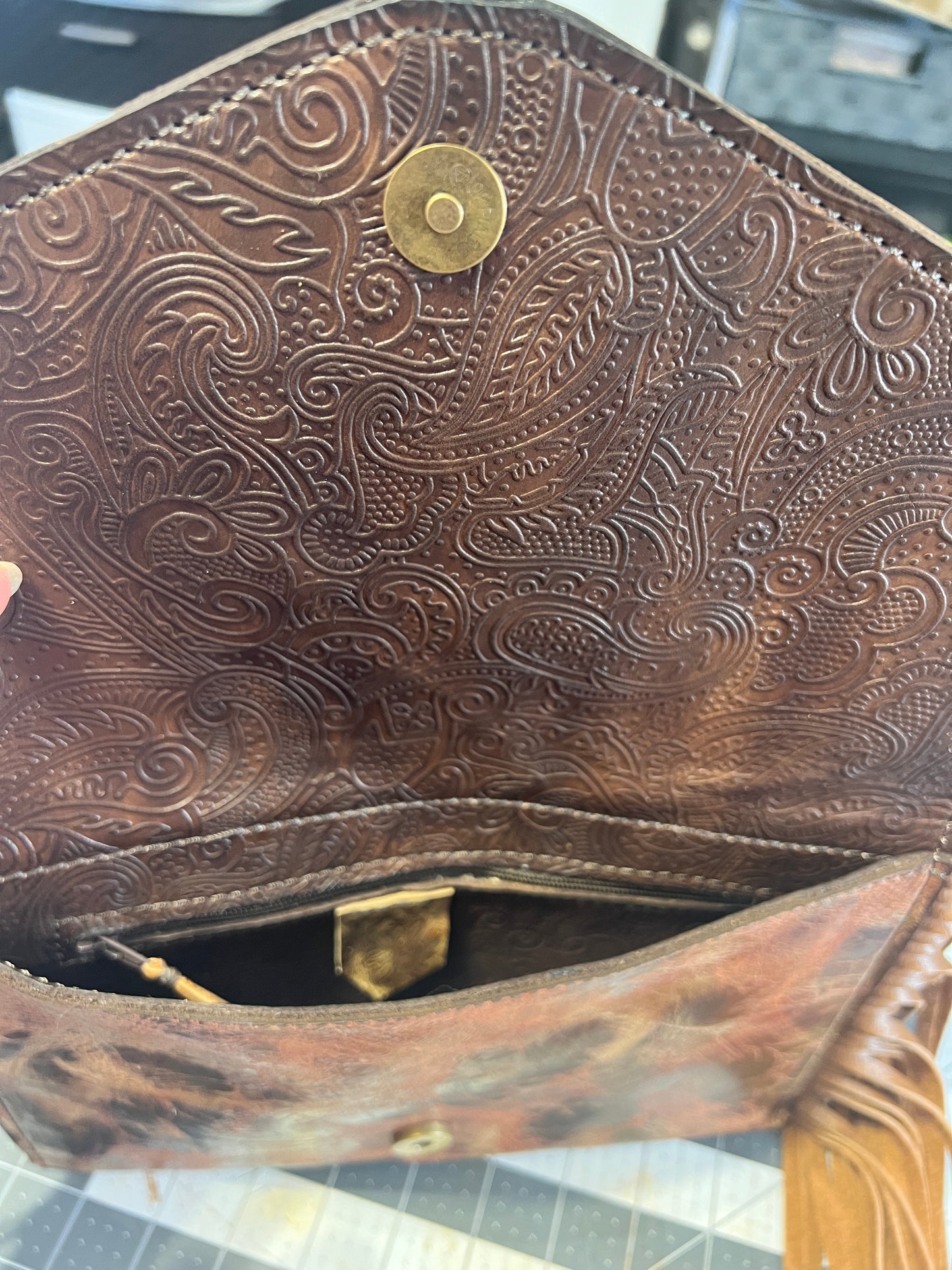 Western Wristlet Clutch