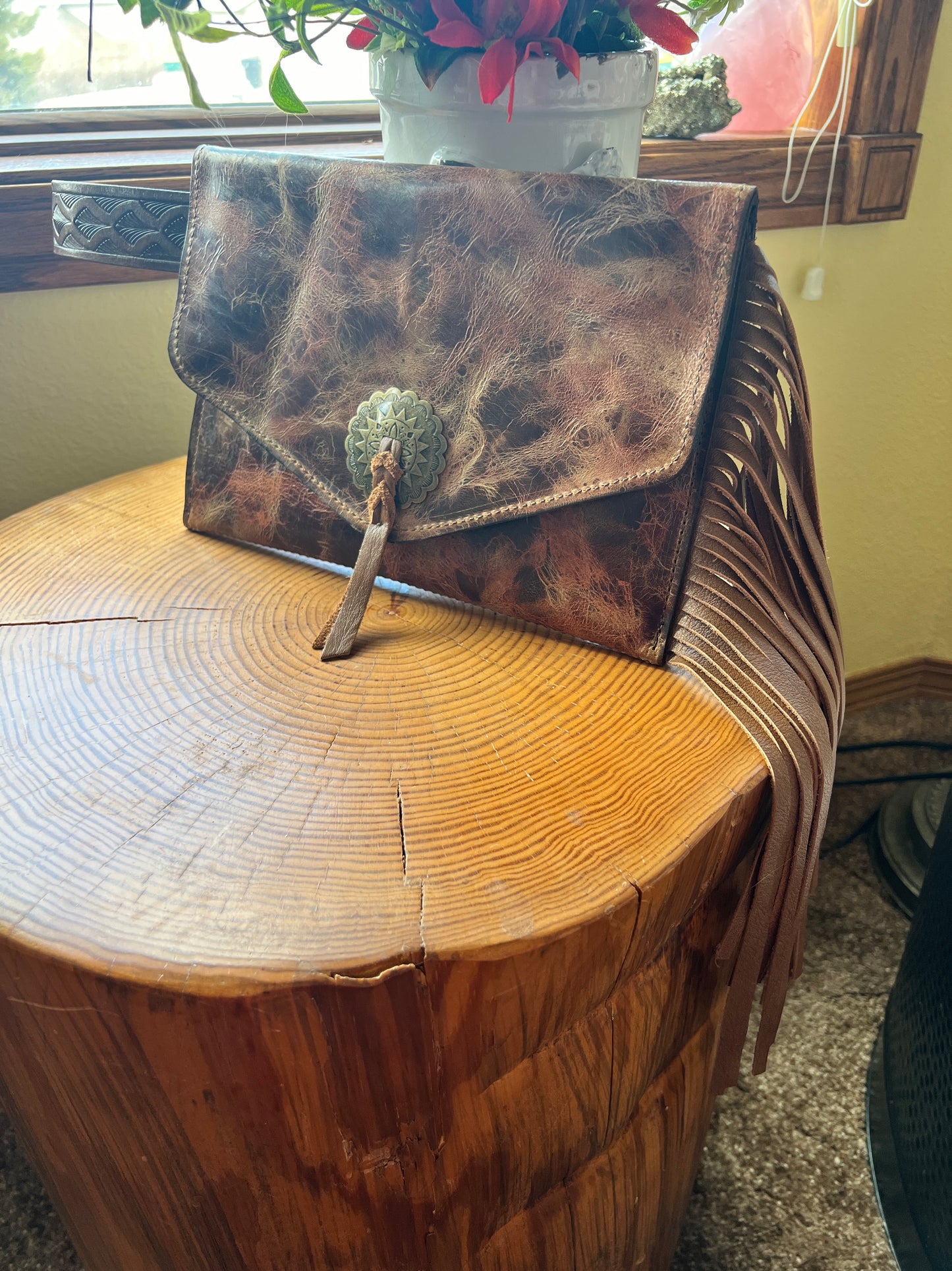 Western Wristlet Clutch